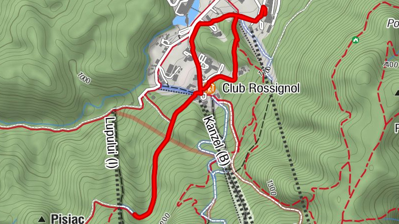 Poiana Brașov - Mănăstirea Poiana Brașov - Club Rossignol