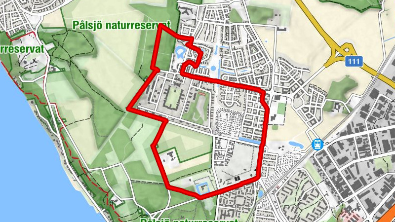 Mariastaden - Pålsjö östra - Helsingborg - Olympia