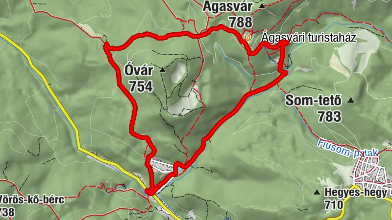 Fakanalas Csárda és Fogadó - Böske-forrás - Borcsa-forrás - Vándor-forrás