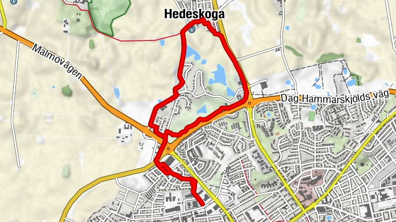 Källesjö - Hedeskoga kyrka - Ystad - Ystads kommun