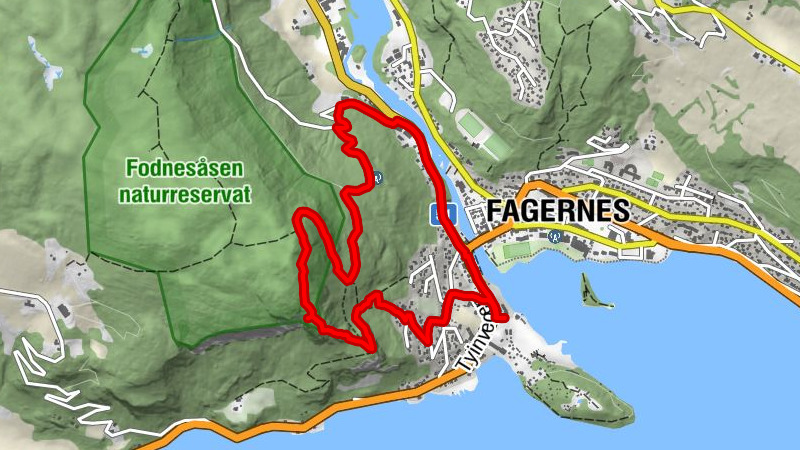 Nord-Aurdal - Fagernes - Kvitvellafossen - Kristiansletta