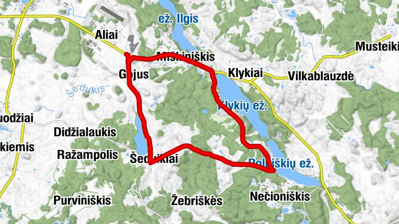 Gojus - Šeduikiai - Inkartai - Miškiniškis