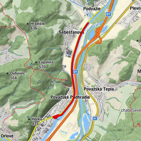 Považská Bystrica - Považské Podhradie
