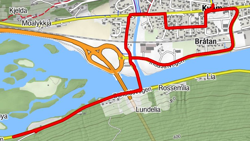 Kvam - Bråtan - Lundelia