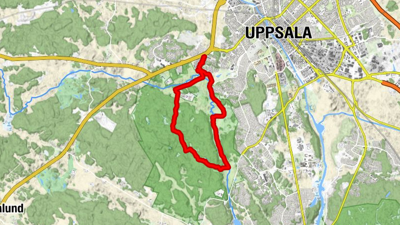 Uppsala kommun - Hällen - Norra Norby - Uppsala