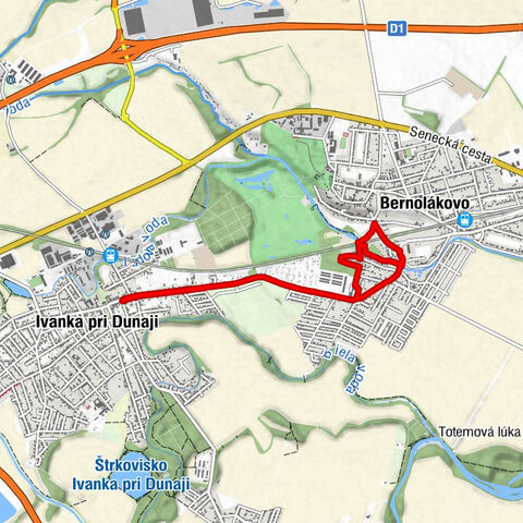 Bernolákovo - Ivanka pri Dunaji - Hostinec u Jadroňa