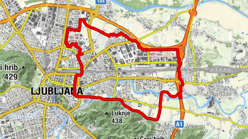Ljubljana - Spodnja Hrušica - Savsko naselje