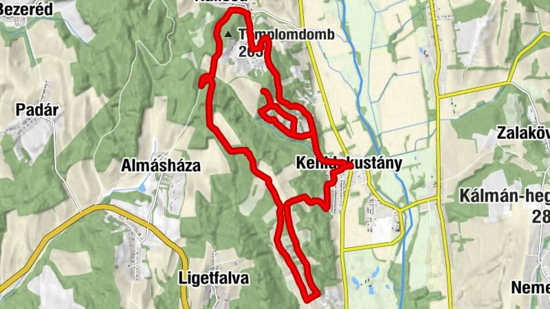 Kehidakustány - Kehida - Kallósd - Szent László kápolna