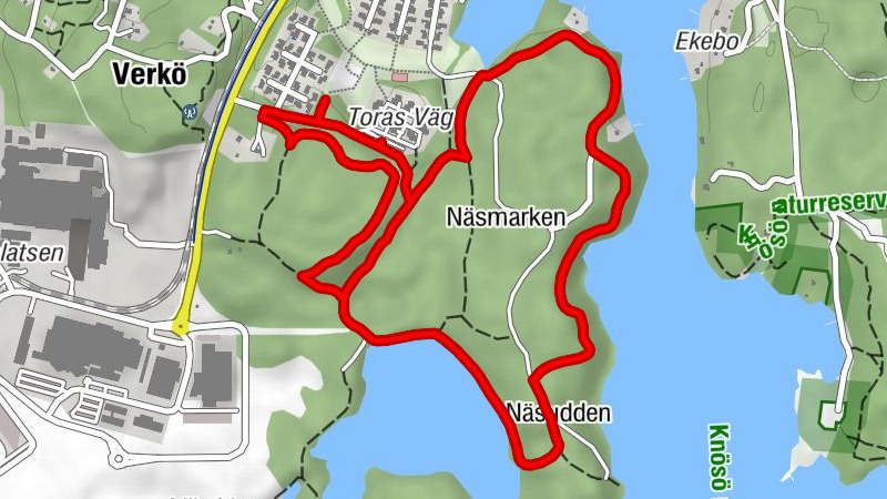 Karlskrona kommun - Näsudden - Verkö
