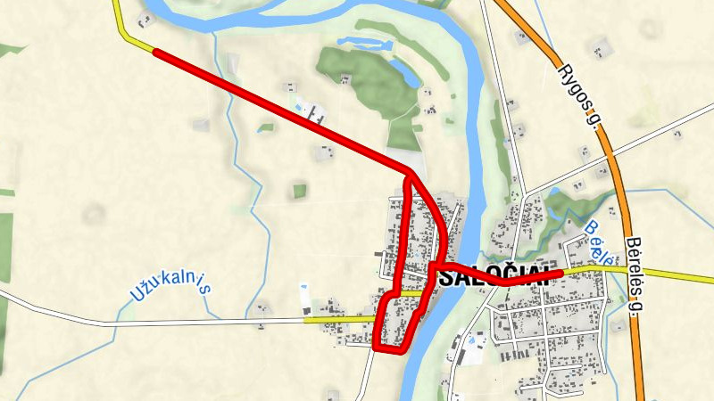 Saločių seniūnija - Saločiai - Saločių Šv. Juozapo bažnyčia