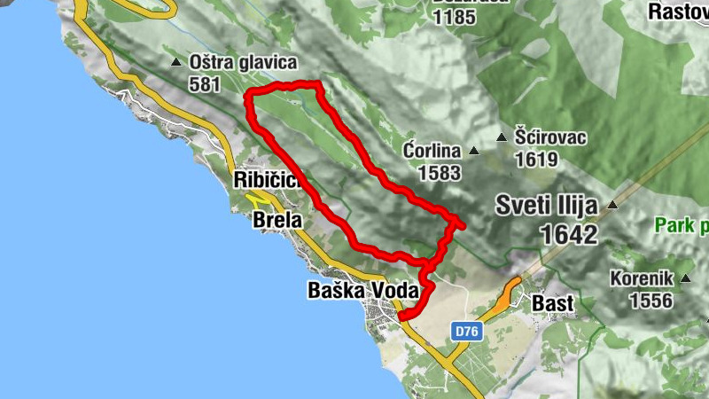 Baška Voda - Konoba Panorama - Topići - Sveti Kajo