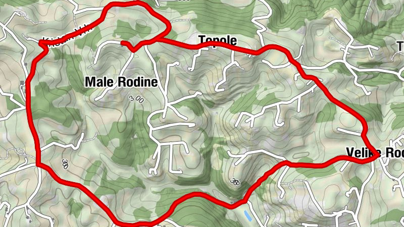 Rogaška Slatina - Velike Rodine - Gostišče Jurg - Sv. Mohor
