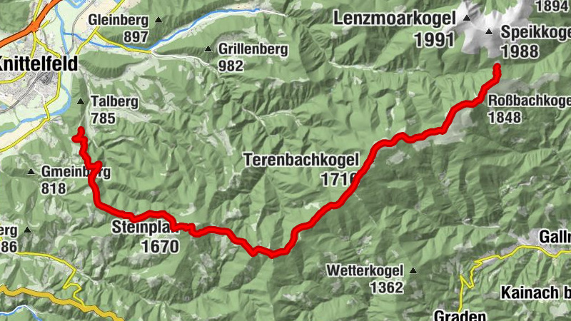 02 Zentralalpenweg, Tag 13: Ghf Gleinalm - Knittelfeld