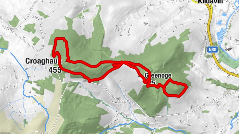 Raheenliegh - Croaghaun - Greenoge - Kilbrannish North