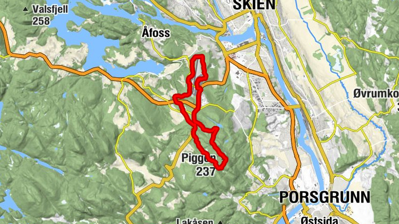 Skien - Solum kirke - Piggen