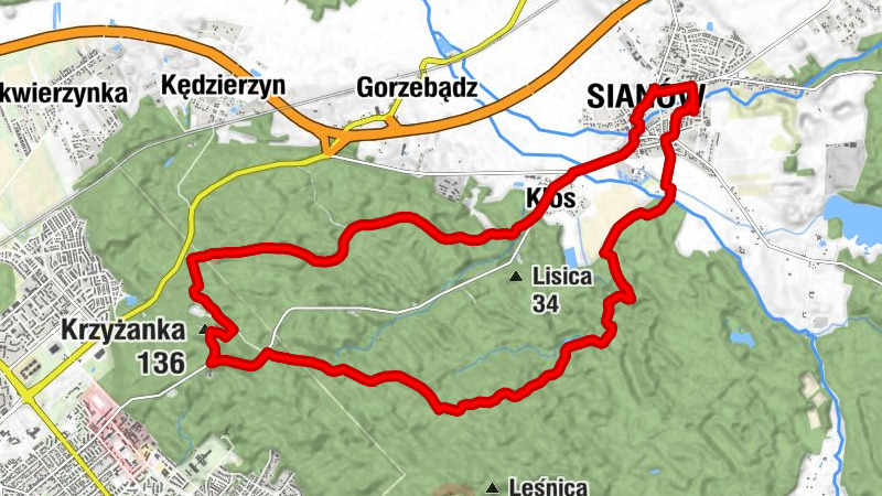 Sianów - Krzyżanka - Kaplica pw. Matki Bożej Trzykroć Przedziwnej - Osiedle Piastów