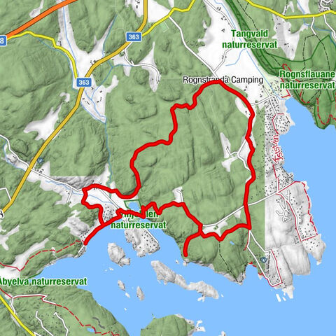 Rognstranda - Ormvika - Vinjastranda
