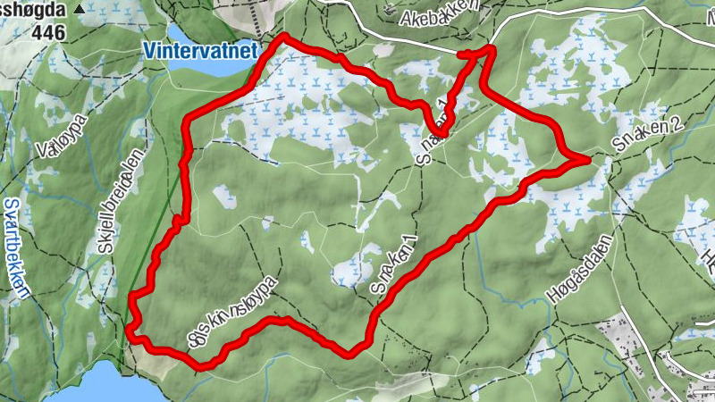 Fjellsætra - Fransløkka - Henriksåsen