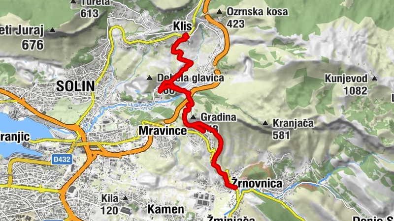 Korešnica - Kučine - Klis - Crkva Sv. Luke