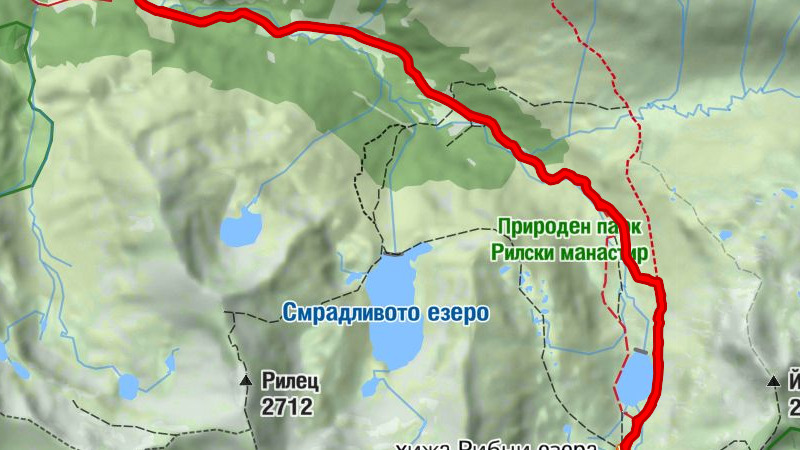 Кюстендил - хижа Рибни езера