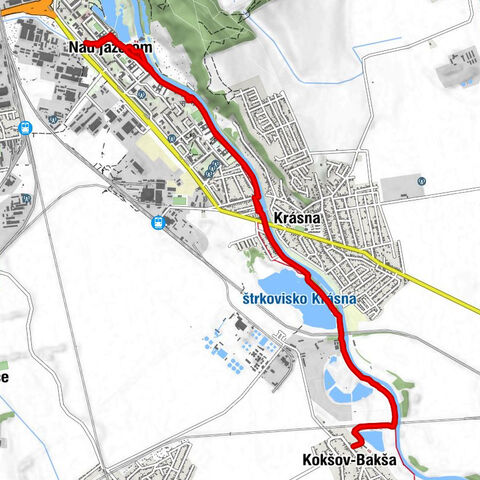 Nad jazerom - Kokšov-Bakša