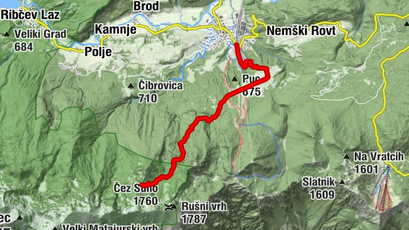 Bohinjska Bistrica - Ravne v Bohinju - Orožnova koča na planini za Liscem