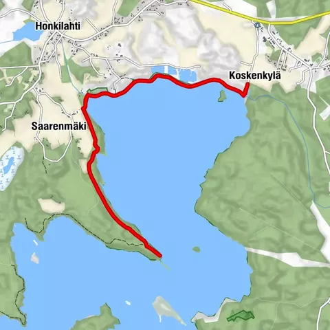 Koskenkylä - Saarenmäki