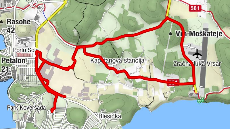 Vrsar - Kapetanova stancija