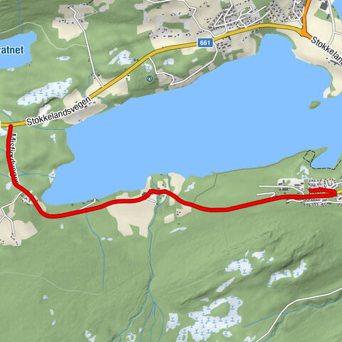 Kråkvika - Kollen - Misfjorden
