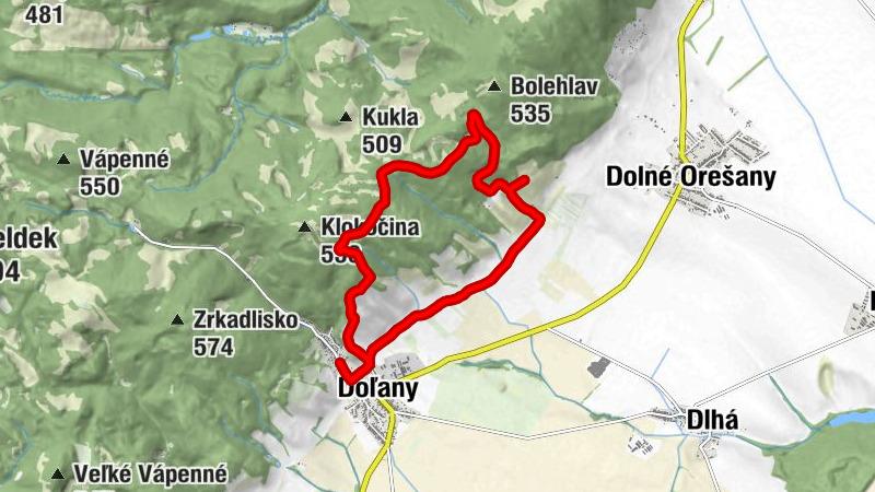 Doľany - Lurdská jaskyňa - jaskyňa sv. Leonarda - Huppgraben