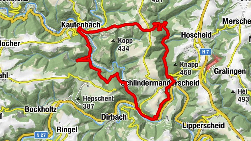 Kautenbach - Huberty - Chapelle Sainte-Kunigunde - Saint-Bernard