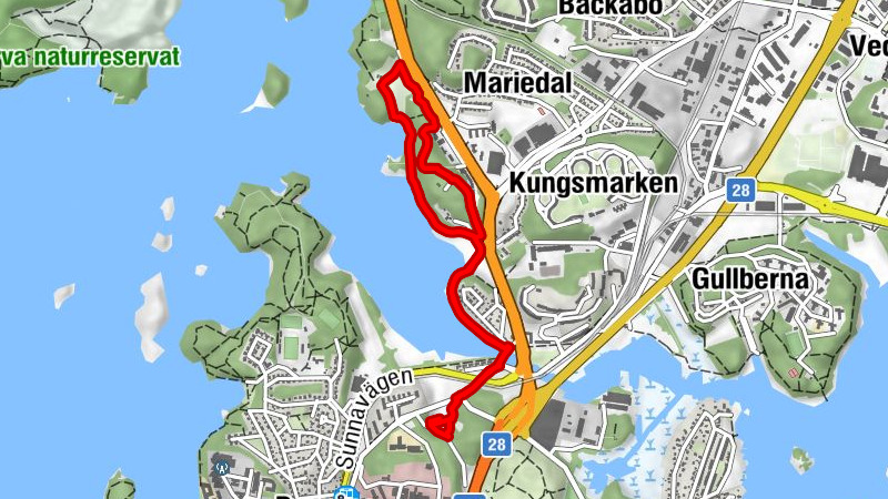 Annebo - Lindesnäs - Lorentsberg - Karlskrona
