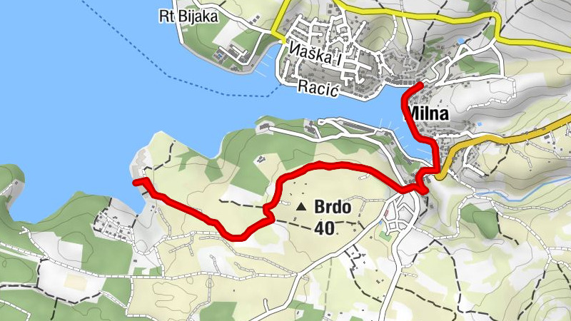 Milna - Crkva Gospe od blagovijesti