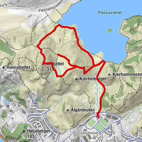 Gjesdal - Risfjellet - Ålgård