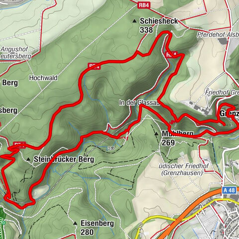 Brexbachtal + Burg Grenzau