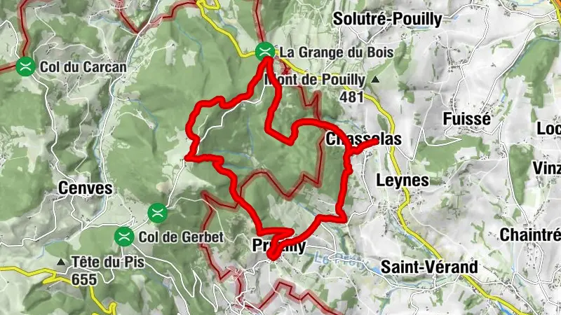 Les crêtes du Beaujolais