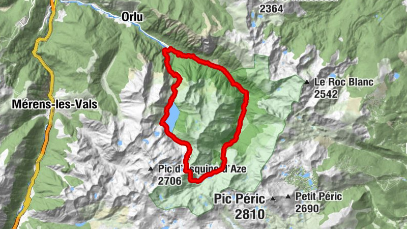 Loop between En Beys and Naguille