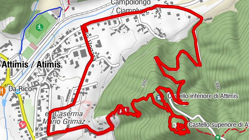 Rundweg der Burgen von Attimis