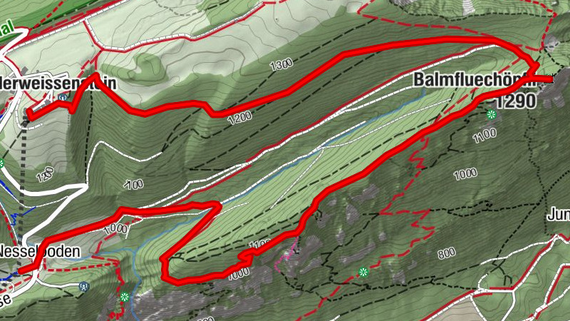 Seilbahn - Weissenstein - Nesselboden