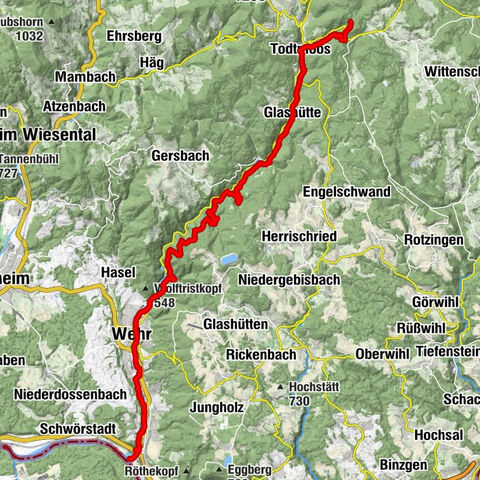 Todtmoos – Wanderung: Wehratal-Erlebnispfad