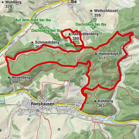 Extratour Ronshausen - Premiumwanderweg