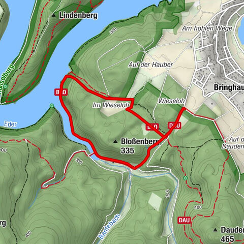 Bloßenberg-Route - Wandern im Nationalpark Kellerwald-Edersee