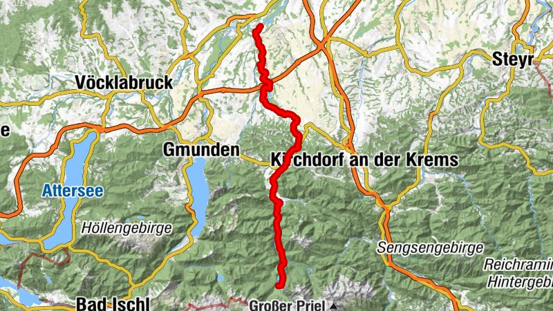 Auf den Spuren der Alm, Almuferweg