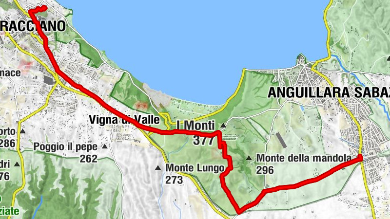 Von Bracciano nach Anguillara Sabazia #LL2ROM_E086