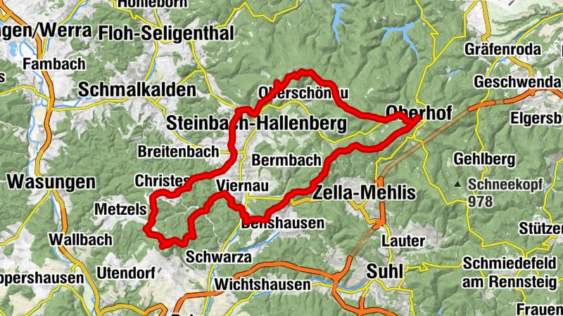 Tour 11: Dolmar - der Berg der Kelten