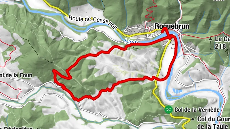 RANDONNÉE ROQUEBRUN L'ARBOUSSIÉ