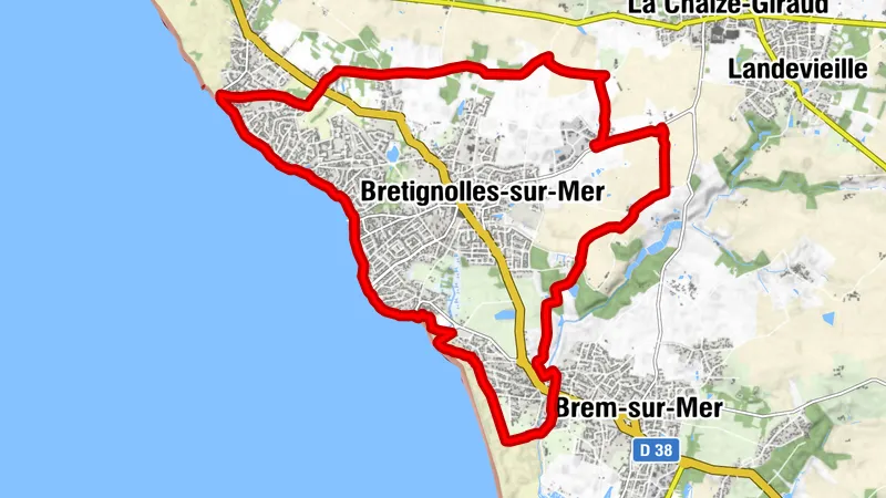 ROUTE NR. 6 - BRETIGNOLLES SUR MER