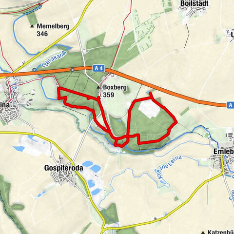 Entdeckertour - Boxberg  - Gemeinde Georgenthal