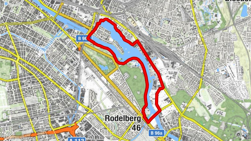 Rundweg Rummelsburger Bucht & Treptower Park