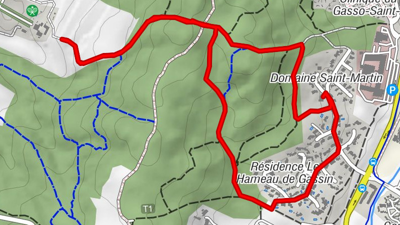 Piste des Garciniere
